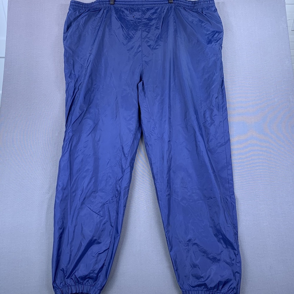 Franklin Sports Pants Mens Extra Large Nylon Windbreaker‎ Track Cuffed Zipper